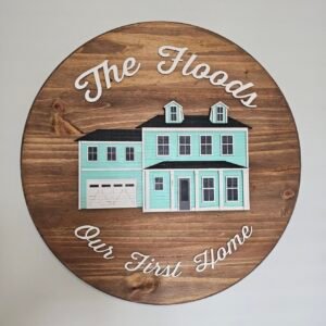 Custom House Portrait Deposit